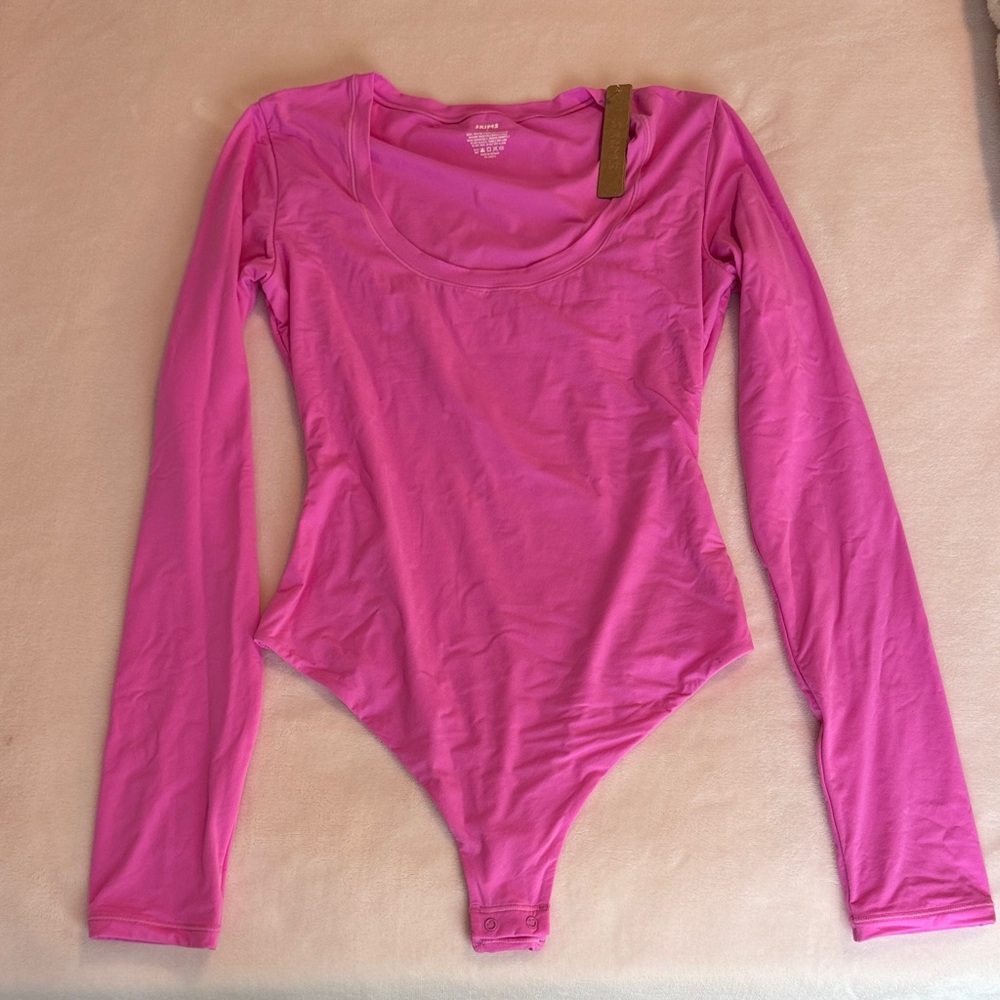 SKIMS Hot Pink Bodysuit